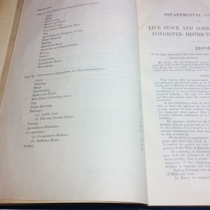 Report of the Departmental Committee Appointed by the Secretary for Scotland to Inquire and Report Upon the Work of the Congested Districts (Scotland) Commissioners for the Improvement of Live Stock and Agriculture: With Special Reference to the Quality of the Stock Reared Upon the Crofters' Holdings and Reference - Image 2