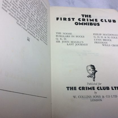 The First Crime Club Omnibus - Image 3