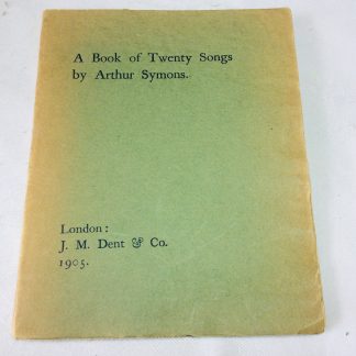 A Book of Twenty Songs