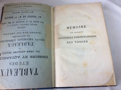 Mémoire sur quelques anciennes fortifications des Vosges, où l'on examine la question de savoir quel peuple, au temps de Jules César, était établi dans la Haute-Alsace - Image 3