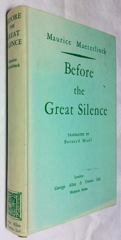Before the Great Silence