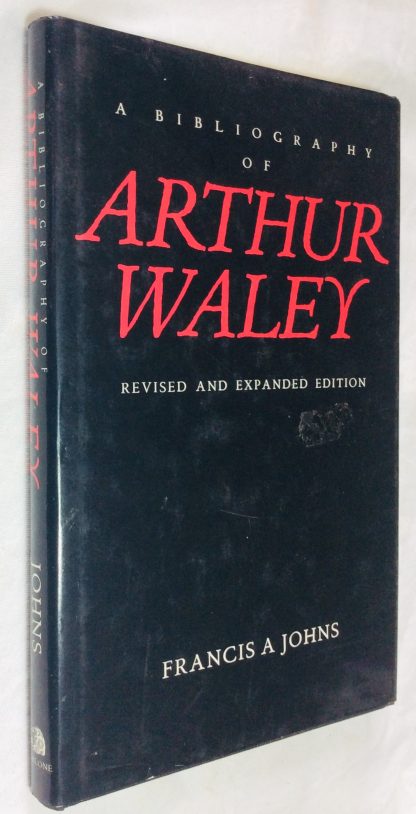 A Bibliography of Arthur Waley: Revised and Expanded Edition