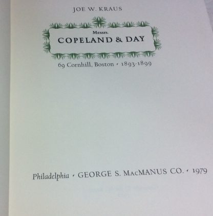 Messrs. Copeland & Day:  69 Cornhill, Boston, 1893-1899 - Image 2
