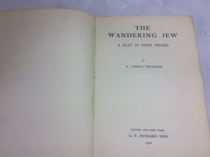 The Wandering Jew : a Play in Four Phases - Image 2
