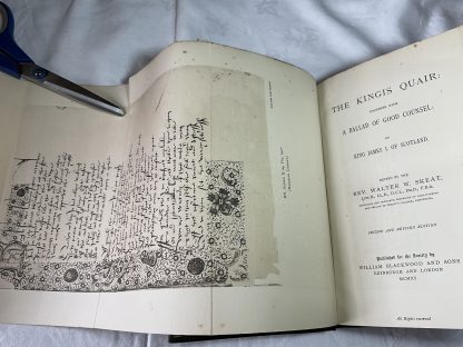 The Kingis Quair: Together with A Ballad of Good Counsel, by King James I. of Scotland. - Image 2