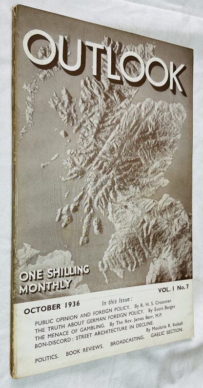 Outlook: October 1936 Volume 1 No.7