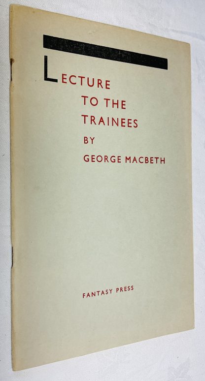 Lectures to the Trainees