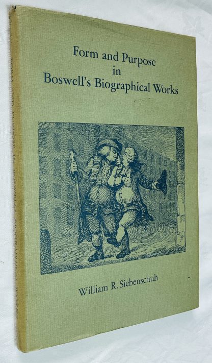 Form And Purpose In Boswell's Biographical Works