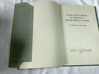 Form And Purpose In Boswell's Biographical Works - Image 2