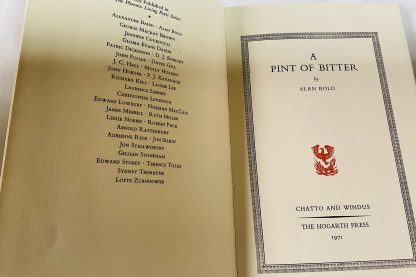 Pint of Bitter (Phoenix Living Poets) - Image 2