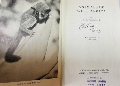 Animals of West Africa [Gold Coast] - Image 2