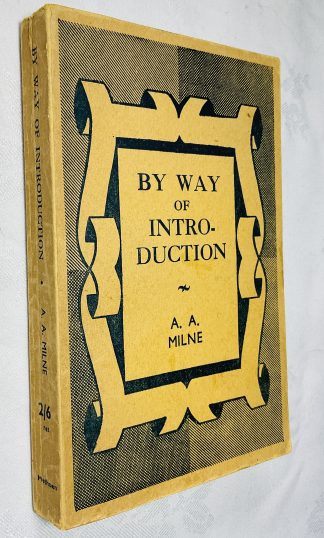 By Way of Introduction