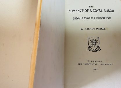 Romance of a Royal Burgh; Dingwall's story of a Thousand Years - Image 4
