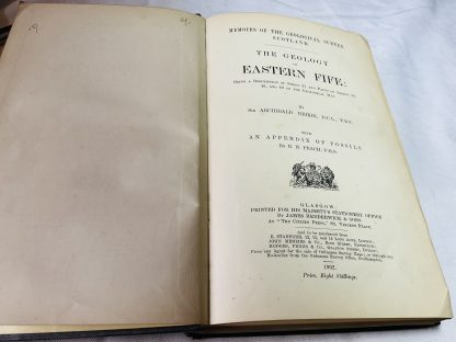 Geological Survey of Scotland: Geology of Eastern Fife (Memoir sheet 40) - Image 2