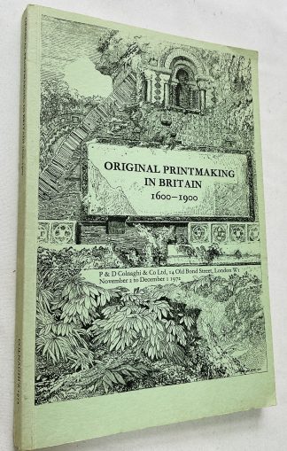Original Printmaking in Britain, 1600 - 1900