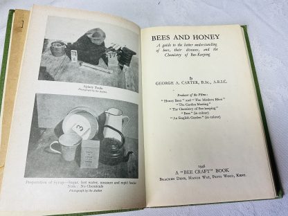 Bees and Honey: A Guide to the Better Understanding of Bees, their Diseases, and the Chemistry of Bee-Keeping. - Image 2