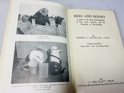 Bees and Honey: A Guide to the Better Understanding of Bees, their Diseases, and the Chemistry of Bee-Keeping. - Image 2
