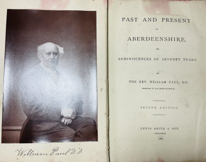 Past and Present of Aberdeenshire, or Reminiscences of Seventy Years - Image 3