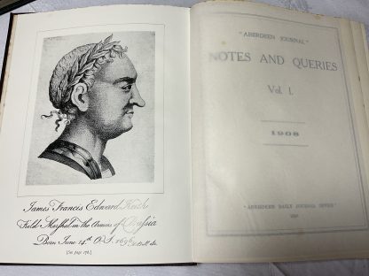 Aberdeen Journal Notes and Queries: Volume I. 1908 - Image 2