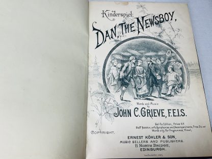 Dan the Newsboy [Kinderspiel -Scottish musical] - Image 2