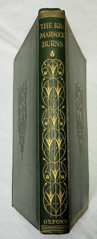 Poems Published in 1786: The Kilmarnock Burns