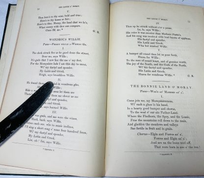 The Lintie o' Moray, being a Collection of Poems chiefly composed for and sung at the Anniversaries of the Edinburgh Morayshire Society from 1829 to 1841 - Image 3