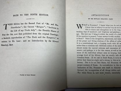 Nonsense Songs and Stories. With additional songs and an introduction by Sir E. Strachey. - Image 3