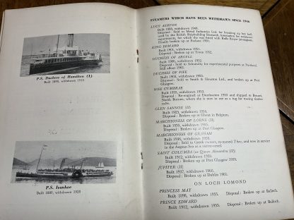 Clyde Steamers and Shipping Exhibition: 3rd - 29th September 1962 - Image 2