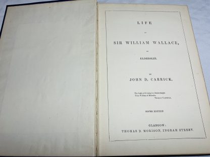 Life of Sir William Wallace, of Elderslie - Image 3