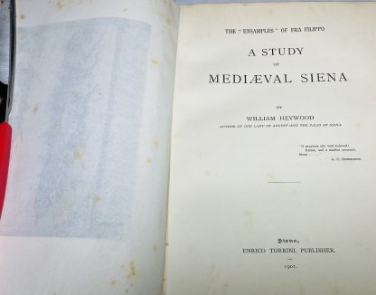 The "Ensamples" of Fra Filippo: A Study of Mediaeval Siena - Image 3