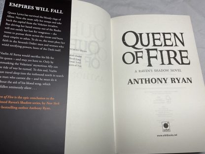 Queen of Fire: Book 3 of Raven's Shadow Trilogy - Image 2