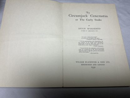 To Circumjack Cencrastus or The Curly Snake - Image 3