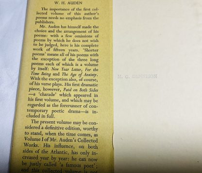 Collected Shorter Poems: 1930-1944 - Image 2