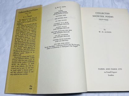 Collected Shorter Poems: 1930-1944 - Image 3