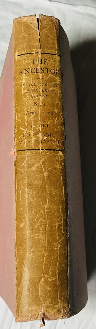 The Ancestor:Quarterly Review Number 1 - April 1902