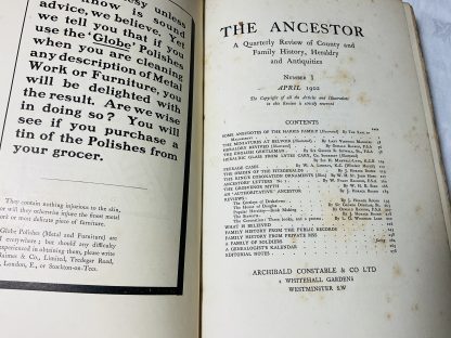 The Ancestor:Quarterly Review Number 1 - April 1902 - Image 5