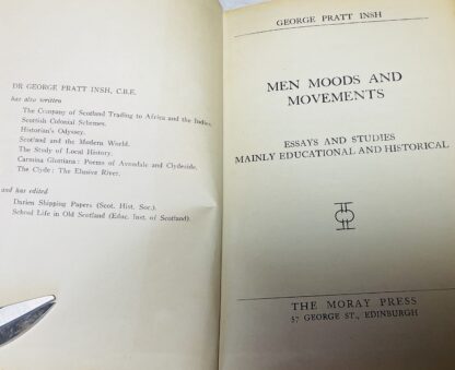 Men, Moods and Movements: Essays and Studies Mainly Educational and Historical - Image 2