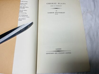 Choric Plays and a Comedy - Image 3