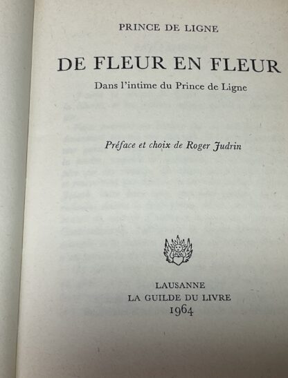 De Fleur en Fleur. Dans l'intime du Prince de Ligne - Image 2
