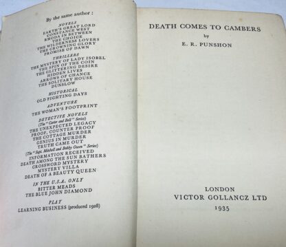 Death Comes to Cambers - Image 2
