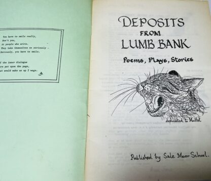 Deposits from Lumb Bank: October, November 1982 - Image 2