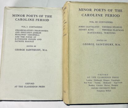 Minor Poets of the Caroline Period [3 volume set] - Image 2