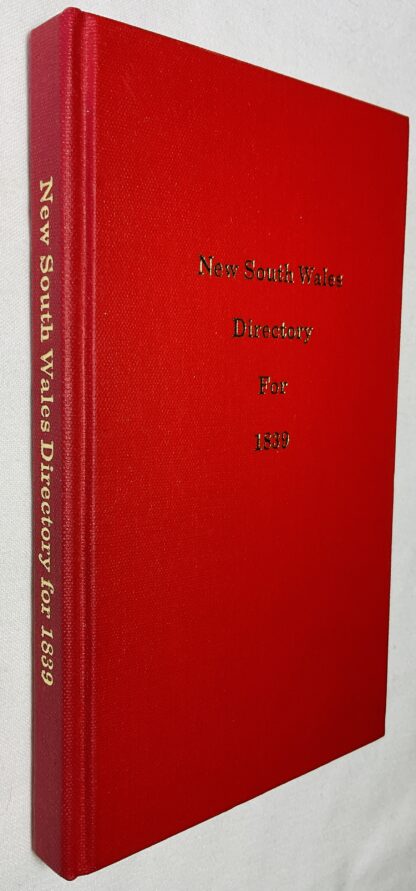 New South Wales and Port Philip General Post Office Directory for 1839