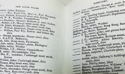 New South Wales and Port Philip General Post Office Directory for 1839 - Image 4