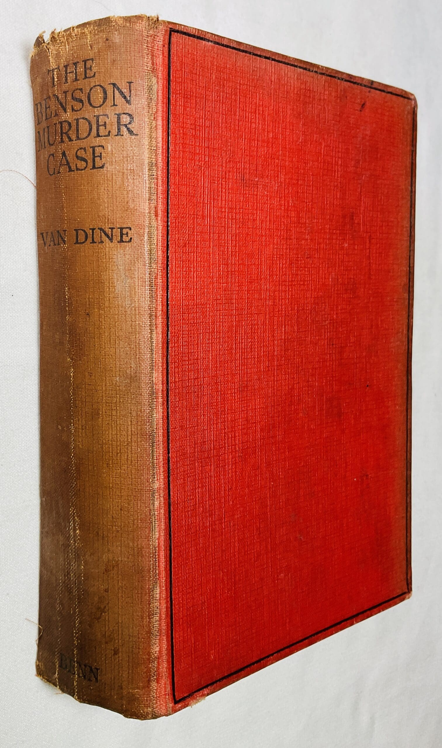 The Benson Murder Case Had We But Known Scottish Book Store