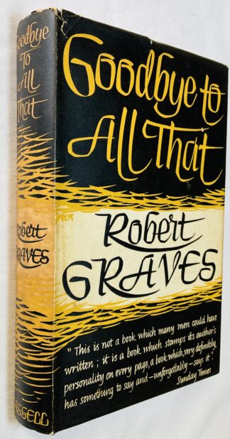 Good-Bye to All That: New Edition, Revised with a Prologue and Epilogue