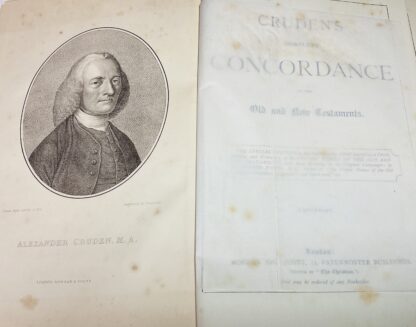 Cruden's Complete Concordance to the Old and New Testament: [The special feature in this edition is the new translation, revision and extension of the proper names of the old and new testaments, with their meaning in the original languages] - Image 3