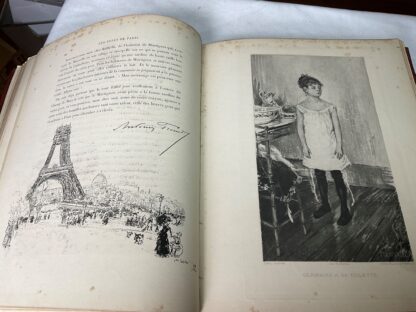 Les Types de Paris [Figaro]:  Edmond de Goncourt, Alphonse Daudet, Emile Zola, Antonin Proust, Robert de Bonnières, Henry Gréville, Guy de Maupassant, Paul Bourget, J. K. Huÿsmans, Gustave Geffroy, Stéphane Mallarmé, L. Mullem, J. Ajalbert, L. de Fourcaud, Félicien de Champsaur, Octave Mirbeau, Henry Céard, J. H. Rosny, Roger Marx, Paul Bonnetain, Jean Richepin - Image 5