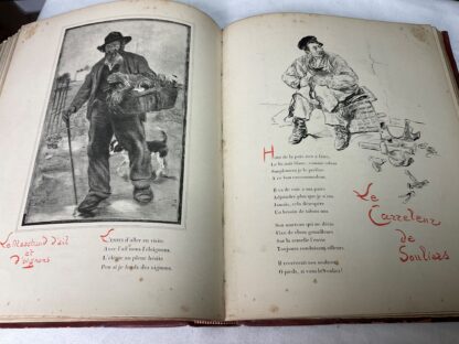Les Types de Paris [Figaro]:  Edmond de Goncourt, Alphonse Daudet, Emile Zola, Antonin Proust, Robert de Bonnières, Henry Gréville, Guy de Maupassant, Paul Bourget, J. K. Huÿsmans, Gustave Geffroy, Stéphane Mallarmé, L. Mullem, J. Ajalbert, L. de Fourcaud, Félicien de Champsaur, Octave Mirbeau, Henry Céard, J. H. Rosny, Roger Marx, Paul Bonnetain, Jean Richepin - Image 7
