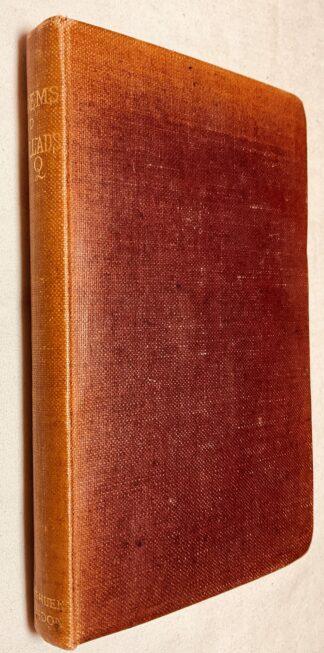 Poems and Ballads by 'Q'.